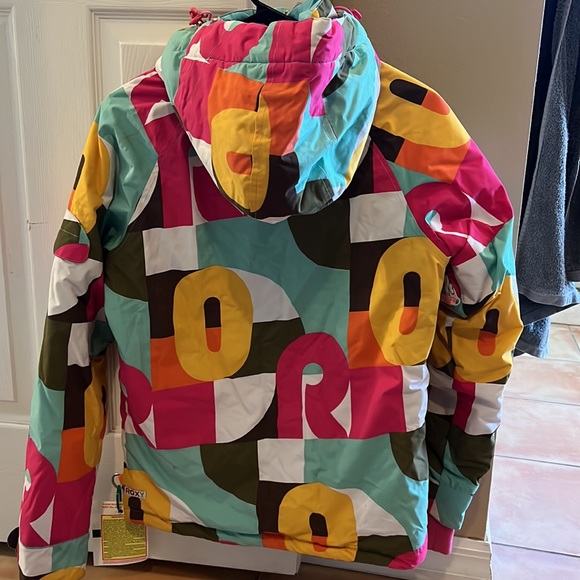 Roxy utility ski jacket, size S, barely used excellent condition. - Picture 3 of 4
